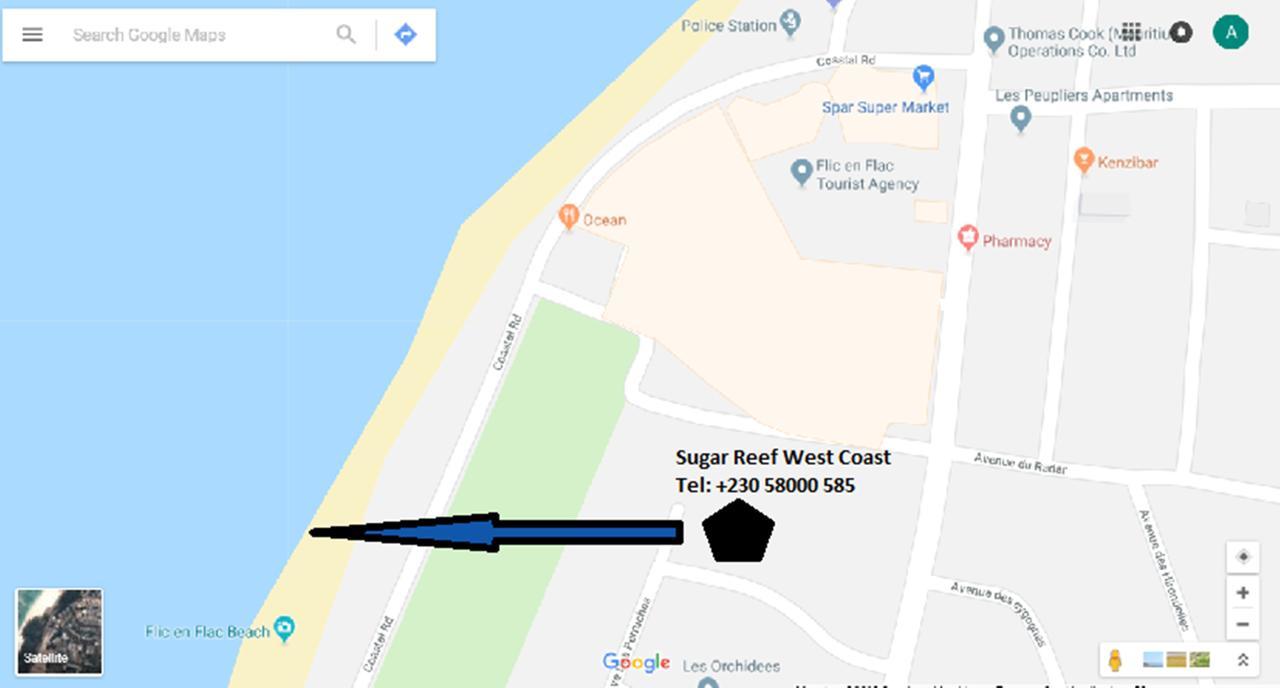 Sugar Reef West Coast Apartment Flic en Flac Ngoại thất bức ảnh